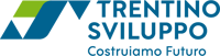 Trentino Sviluppo - Logo - ITA - RGB - Orizzontale colori - Blu Verde